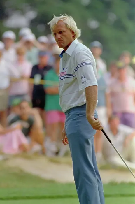 Framed Print : Greg Norman Playing Golf Framed Print : Greg Norman Playing Golf