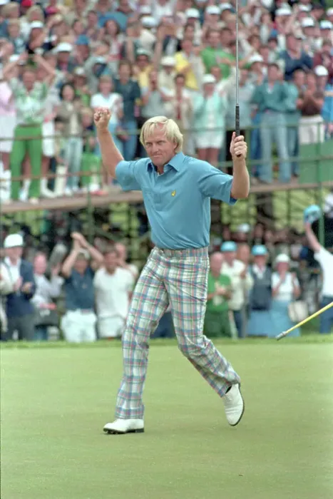 Framed Print : Greg Norman Rejoicing over His Golf Play Framed Print : Greg Norman Rejoicing over His Golf Play