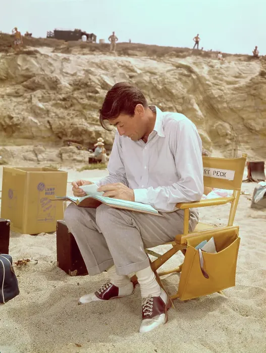Framed Print : Gregory Peck Wearing Saddle Shoes Framed Print : Gregory Peck Wearing Saddle Shoes