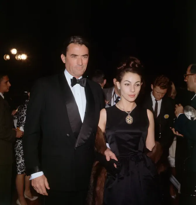 Framed Print : Gregory Peck & Wife At Academy Awards Framed Print : Gregory Peck & Wife At Academy Awards