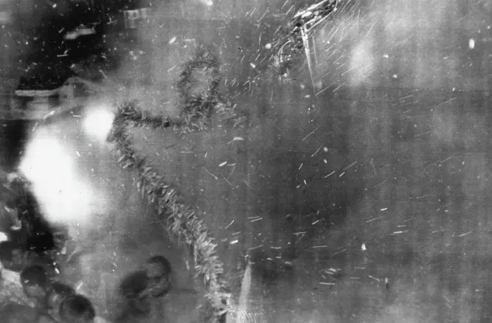 Framed Print : Grenade Explosion Caught On Film Framed Print : Grenade Explosion Caught On Film