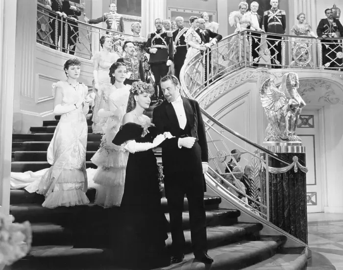 Framed Print : Greta Garbo Acting with Fellow Actors Framed Print : Greta Garbo Acting with Fellow Actors