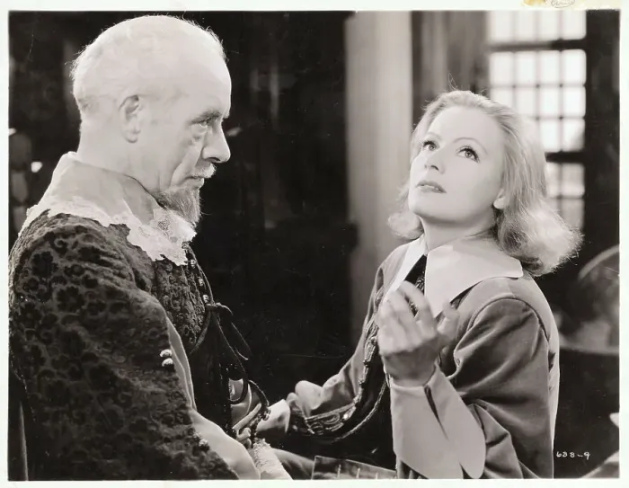 Framed Print : Greta Garbo Acting with Lewis Stone Framed Print : Greta Garbo Acting with Lewis Stone
