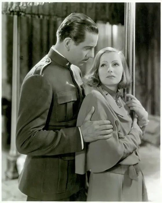 Framed Print : Greta Garbo and Man Framed Print : Greta Garbo and Man