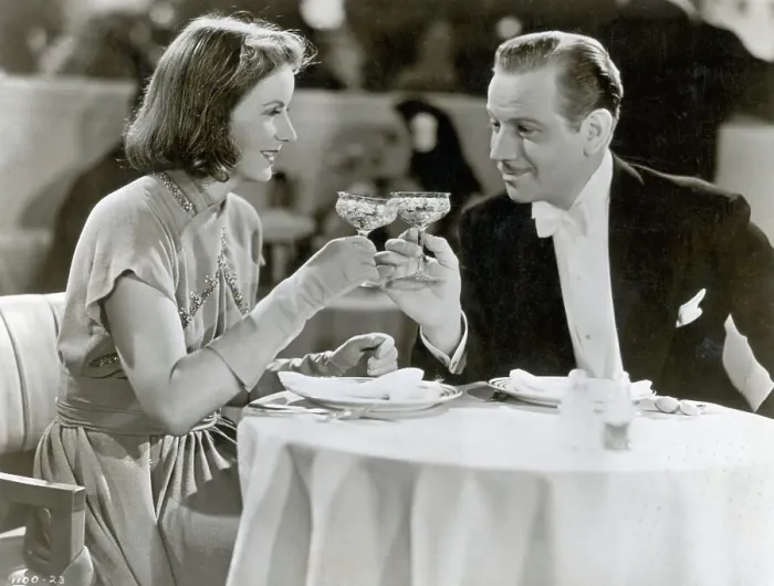 Framed Print : Greta Garbo and Melvyn Douglas in Ninochtka Framed Print : Greta Garbo and Melvyn Douglas in Ninochtka