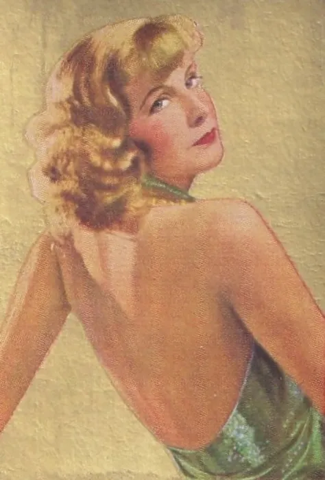 Framed Print : Greta Garbo, Movie Stars series, collectible cigarette card, 1934 Framed Print : Greta Garbo, Movie Stars series, collectible cigarette card, 1934