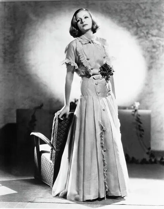 Framed Print : Greta Garbo Wearing Tailored Ensemble Framed Print : Greta Garbo Wearing Tailored Ensemble