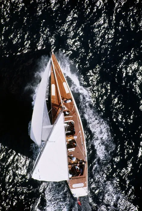Framed Print : Gretel II Competing in America's Cup Race Framed Print : Gretel II Competing in America's Cup Race