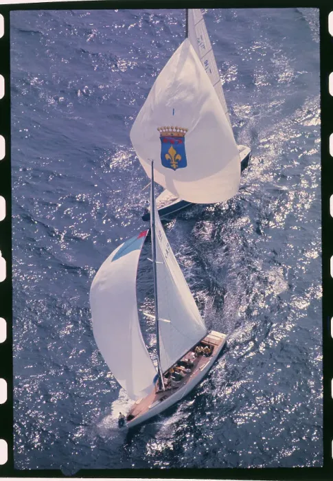 Framed Print : Gretel II Sailing in the Lead Framed Print : Gretel II Sailing in the Lead