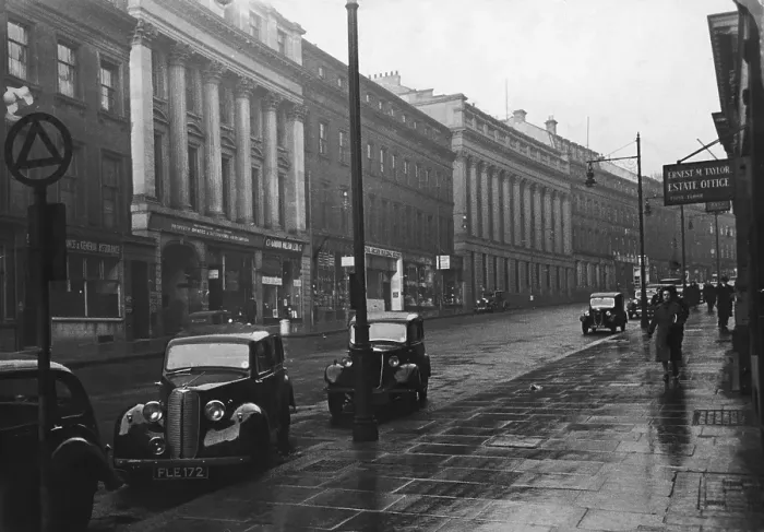 Framed Print : Grey Street Framed Print : Grey Street