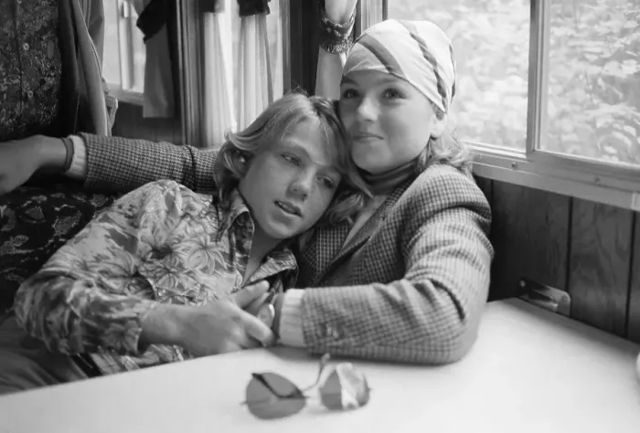 Framed Print : Griffin And Tatum O'Neal Framed Print : Griffin And Tatum O'Neal
