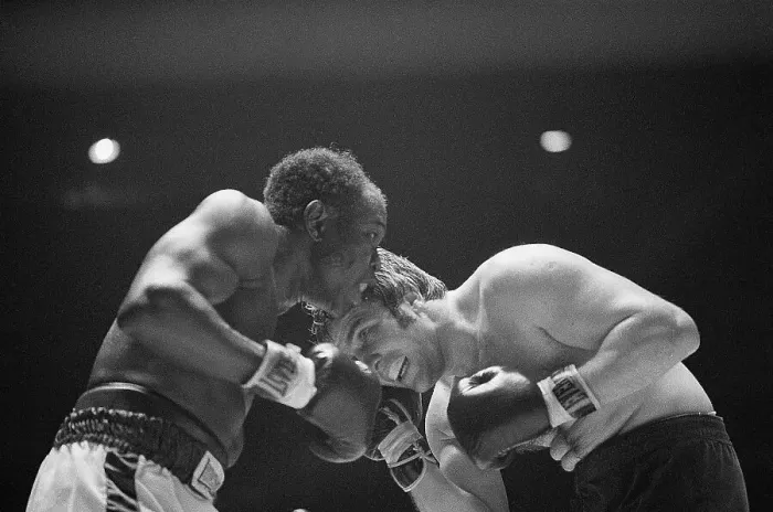 Framed Print : Griffith Versus Paduano Boxing Match Framed Print : Griffith Versus Paduano Boxing Match
