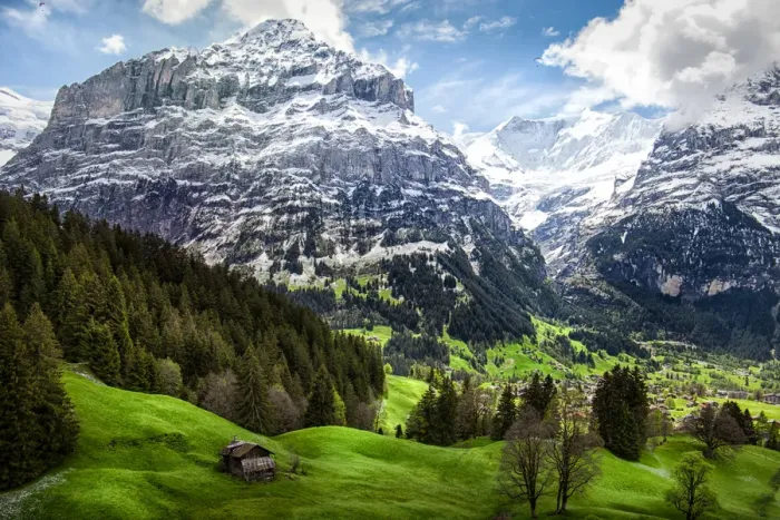 Framed Print : Grindelwald Framed Print : Grindelwald