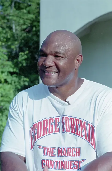 Framed Print : Grinning George Foreman Framed Print : Grinning George Foreman