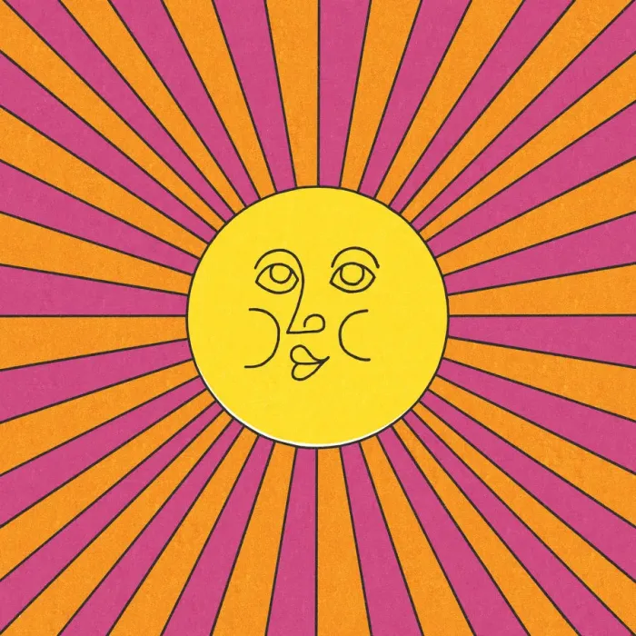 Framed Print : Groovy Sun Framed Print : Groovy Sun