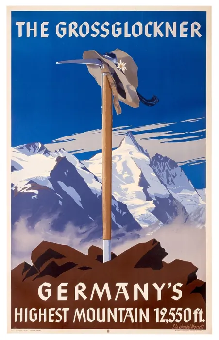 Framed Print : Grossglockner Poster Framed Print : Grossglockner Poster