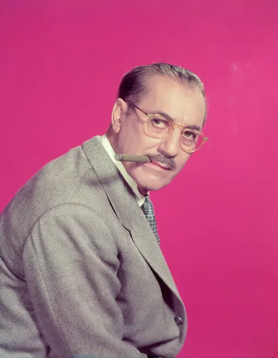 Framed Print : Groucho Marx with Cigar in Mouth Framed Print : Groucho Marx with Cigar in Mouth