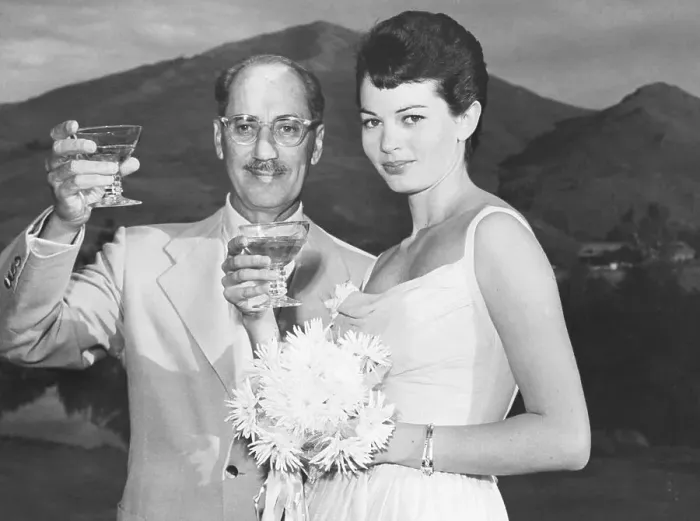 Framed Print : Groucho Marx Toastsw / Bride Eden Hartford Framed Print : Groucho Marx Toastsw / Bride Eden Hartford