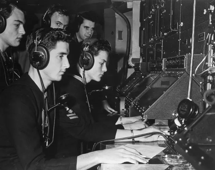 Framed Print : Ground Control Employees at The Panel