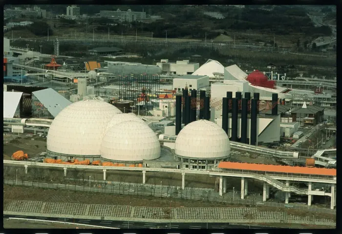 Framed Print : The Grounds at Expo 70