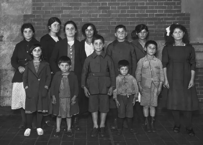 Framed Print : Group Of Armenian Immigrants Framed Print : Group Of Armenian Immigrants