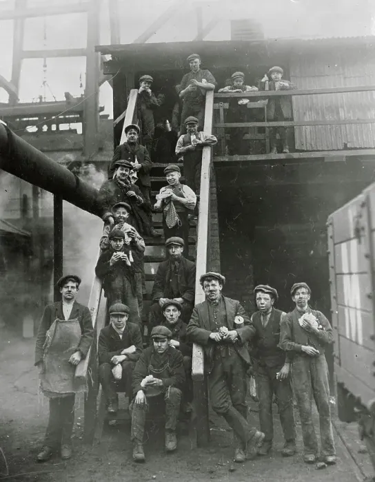 Framed Print : Group of Child Coal Miners Framed Print : Group of Child Coal Miners
