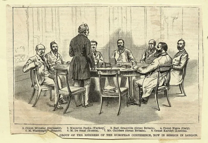 Framed Print : Group Of Memebers Of European Conf Framed Print : Group Of Memebers Of European Conf