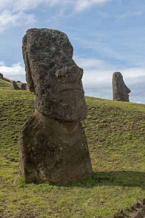 Framed Print : Group of Moai statues, Rano Raraku, Easter Island, Chile Framed Print : Group of Moai statues, Rano Raraku, Easter Island, Chile