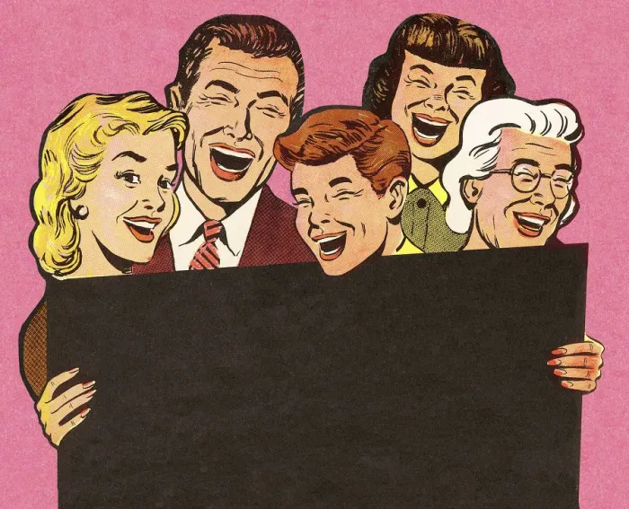 Framed Print : Group of People Laughing Framed Print : Group of People Laughing