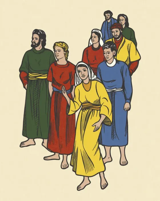 Framed Print : Group of People Wearing Robes