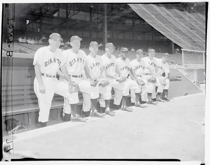 Framed Print : Group Portrait of New York Giants Baseball Team Framed Print : Group Portrait of New York Giants Baseball Team
