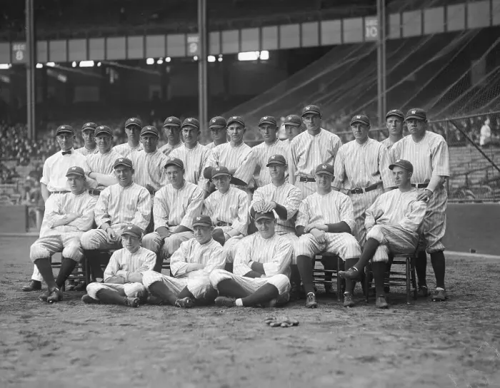 Framed Print : Group Portrait of New York Yankees Framed Print : Group Portrait of New York Yankees