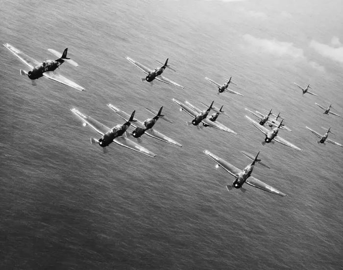 Framed Print : Group of Torpedo Bombers Over Water Framed Print : Group of Torpedo Bombers Over Water
