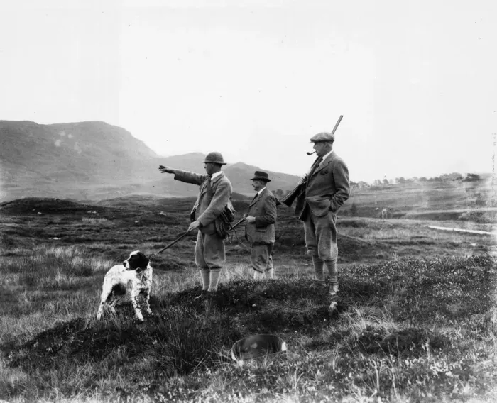 Framed Print : Grouse Shoot Framed Print : Grouse Shoot