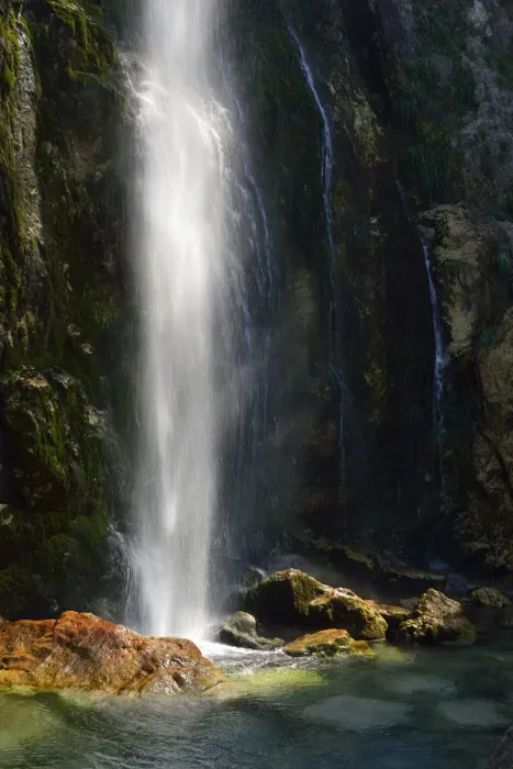 Framed Print : Grunas Waterfall, Theth National Park, Albanian Alps, Albania, The Balkans, Europe Framed Print : Grunas Waterfall, Theth National Park, Albanian Alps, Albania, The Balkans, Europe