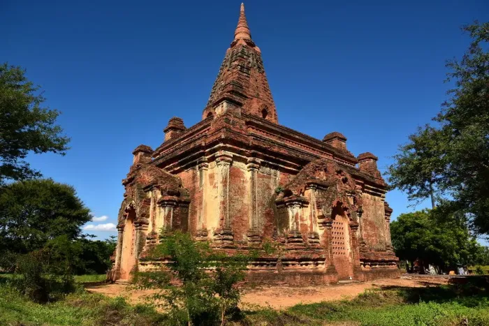 Framed Print : Gu Pyauk Gyi Bagan Buddhist Temple Unesco Myanmar Framed Print : Gu Pyauk Gyi Bagan Buddhist Temple Unesco Myanmar