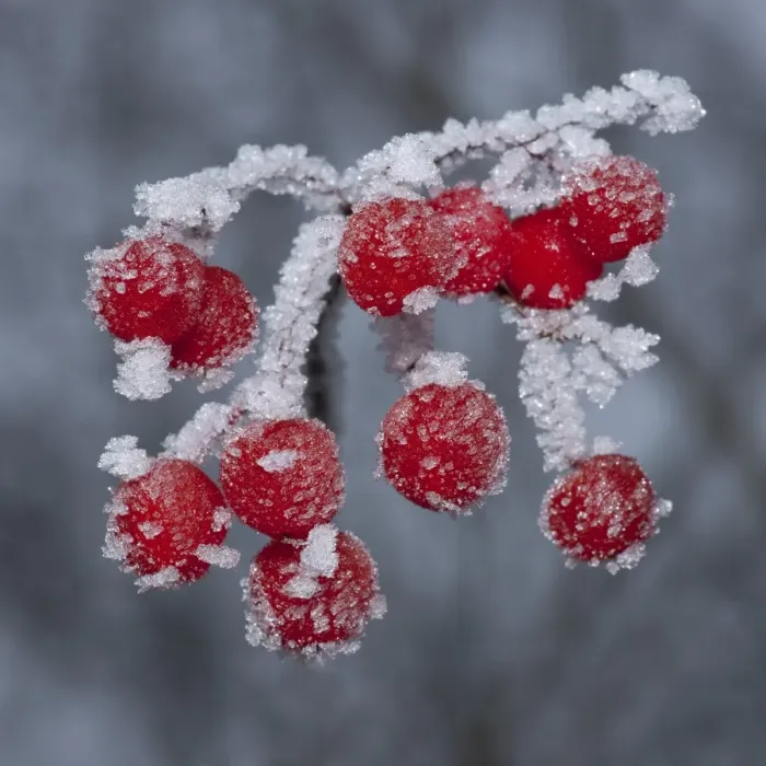 Framed Print : Guelder Rose -Viburnum opulus-, red fruit covered with hoarfrost, Herbsleben, Thuringia, Germany Framed Print : Guelder Rose -Viburnum opulus-, red fruit covered with hoarfrost, Herbsleben, Thuringia, Germany