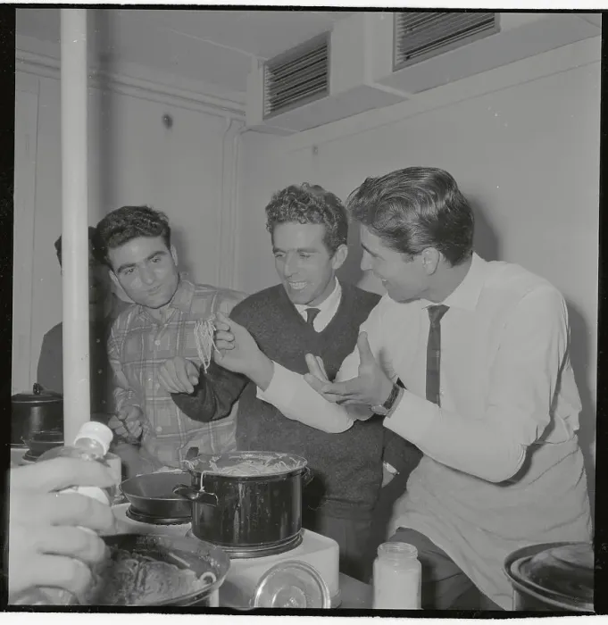 Framed Print : Guest Workers Enjoying Meal Together Framed Print : Guest Workers Enjoying Meal Together