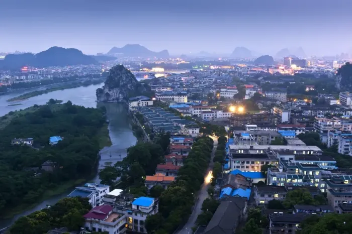 Framed Print : Guilin city Framed Print : Guilin city
