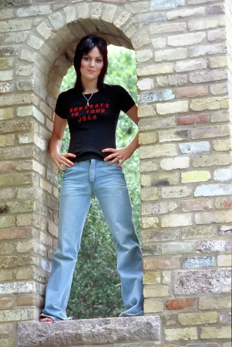 Framed Print : Guitarist Joan Jett of the rock band The Runaways Framed Print : Guitarist Joan Jett of the rock band The Runaways