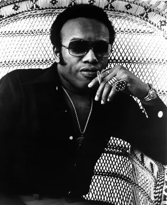 Framed Print : Guitarist and singer Bobby Womack