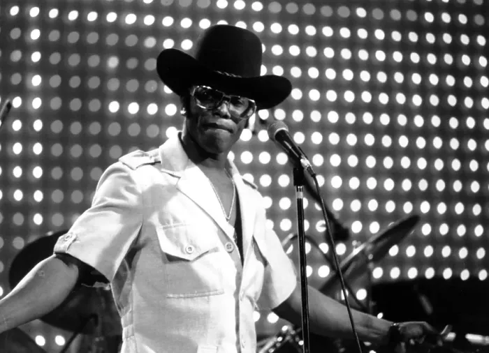Framed Print : Guitarist and singer Bobby Womack