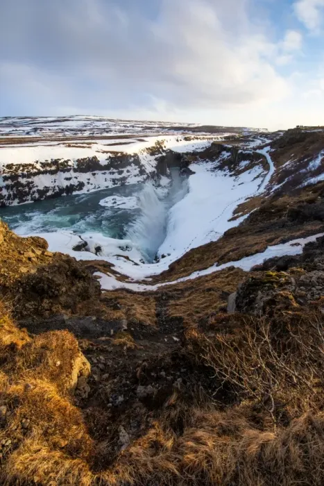 Framed Print : Gullfoss falls Framed Print : Gullfoss falls