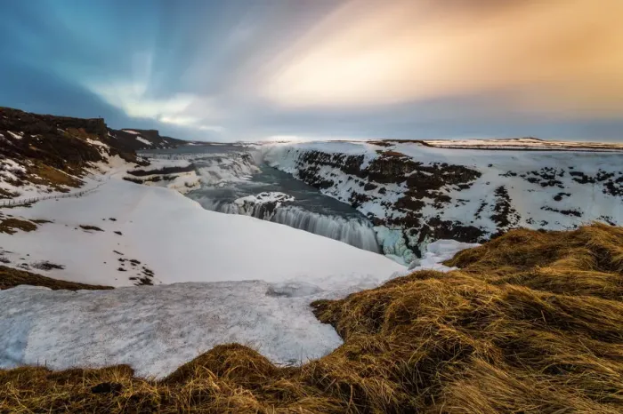 Framed Print : Gullfoss falls, Iceland Framed Print : Gullfoss falls, Iceland
