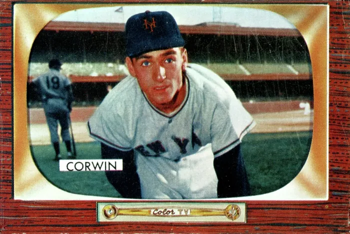 Framed Print : Gum Card Of Al Corwin Framed Print : Gum Card Of Al Corwin