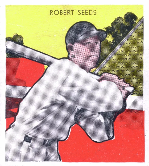Framed Print : Gum Card Of Bob Seeds Framed Print : Gum Card Of Bob Seeds