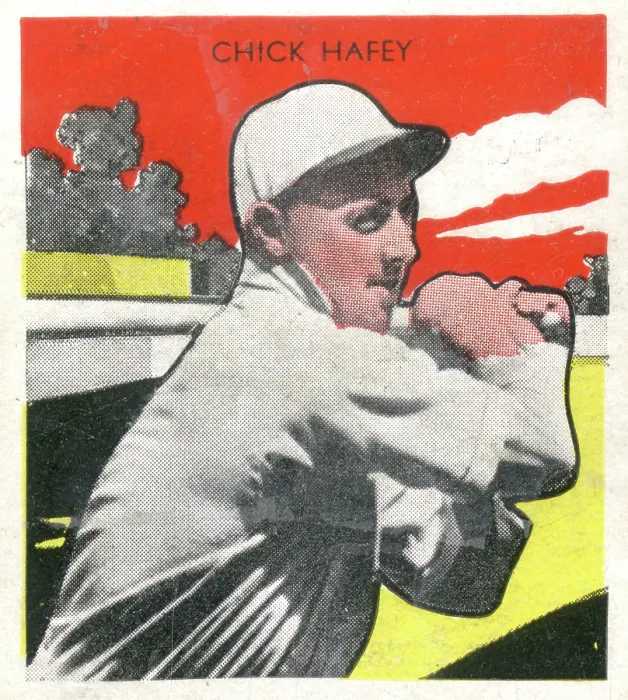 Framed Print : Gum Card Of Chick Hafey Framed Print : Gum Card Of Chick Hafey