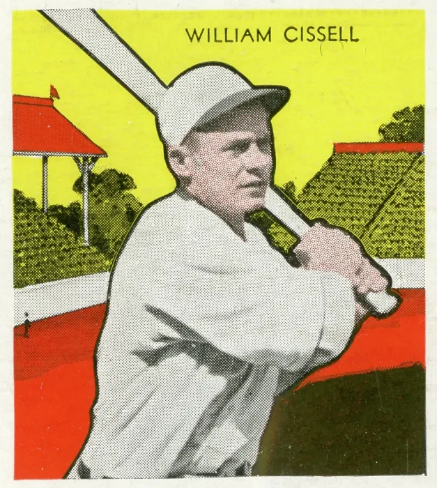 Framed Print : Gum Card Of Bill Cissell Framed Print : Gum Card Of Bill Cissell