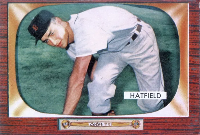 Framed Print : Gum Card Of Fred Hatfield Framed Print : Gum Card Of Fred Hatfield