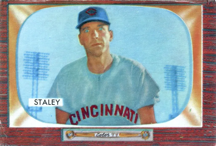 Framed Print : Gum Card Of Gerry Staley Framed Print : Gum Card Of Gerry Staley
